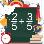 Math Shot Dividing Fractions icon