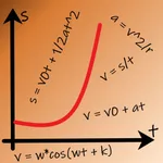 Physics problem solver: Motion icon