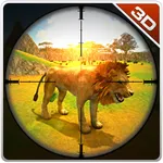 Lion Hunter & Forest Sniper Shooting Simulator icon