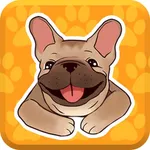 French Bulldog Emojis Star icon