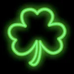 Shamrocks Plus Animated Neon icon