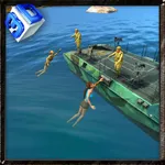 Army Rescue Boat Simulator & 911 Coast Emergency icon