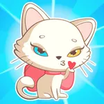 Nika the Cool Cat Stickers icon