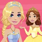 Princess makeover: hair & make icon