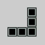 Retro Block Puzzle - jigsaw fit matrix icon