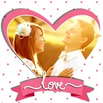 Lovester: Premium Love Photo Frames & Stickers icon
