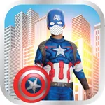 Kids Superhero Costume Montage icon