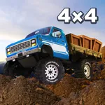 4x4 Delivery Trucker icon