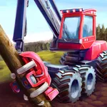 Forest Harvester Tractor 3D icon