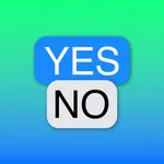 Yes No Reverse Sticker Maker icon