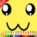 Sponge Cartoon Coloring Drawing for Kid Boy Girl icon