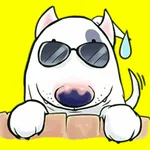 Funny Bull - Cute dog stickers for iMessage icon
