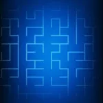 Maze Game Blue icon