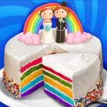 Wedding Rainbow Cake icon