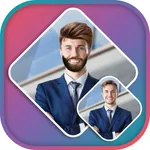 Man Beard & Hairstyle Photo Editor icon