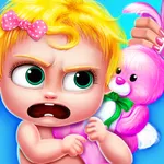 Newborn Angry Baby Boss - Baby Care Games icon