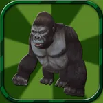 Gorilla on Raft Simulator – Catching Fish 2017 icon