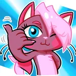 Cat Stickers: Flirty Kate icon