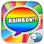 Everything is Rainbow Stickers for iMessage icon
