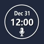 Voice wake alarm icon