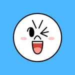 Witty-MOON Emoji - LINE FRIENDS icon
