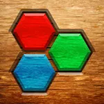 Hexa Wood Block Puzzle! icon