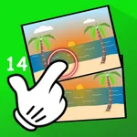 Find the differences. Part 14 icon
