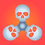 Skull Fidget Spinner Simulator icon