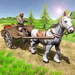 Horse Simulator Village Cargo Transport 2017 icon