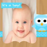 Baby frames to cards icon