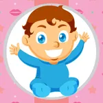 Cute Baby Expressions Stickers icon