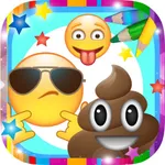 Emoticon Coloring book icon