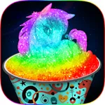 Glowing Snow Cone Rainbow Maker DIY Summer Dessert icon