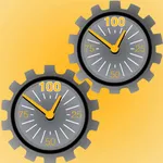 Dual Industrial Stopwatch icon