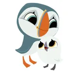 Puffin Rock Stickers icon