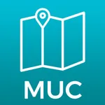 Munich city maps icon