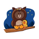 Jungle Brown - LINE FRIENDS icon