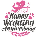 Happy Anniversary Love Sticker Pack icon