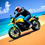 Beach Moto Bike Stunts icon