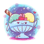 Ice Cream Emoji Stickers! icon