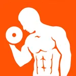 Home workouts with dumbbells icon