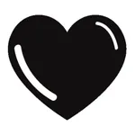 Black Hearts Stickers & emoji icon