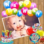 Create birthday photo frames icon