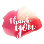 Watercolor Text Stickers icon