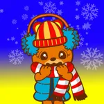 Funny Bear Animated Sticker icon