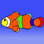 Coloring Book Fish Aquarium icon