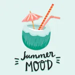 Hot Summer Mood Stickers icon