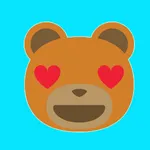 Teddy bear emoji & stickers icon