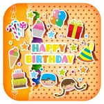 B'day Sticker : Sticker Booth icon