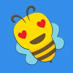 Bee stickers - Animal emoji icon